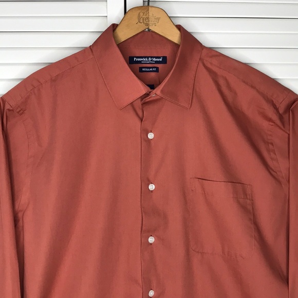 Preswick & Moore Button Down Dress Shirt - Picture 2 of 12